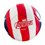 Joerex Captain American PU Soccer Ball Size 5 JMAB19042-T Red Blue White