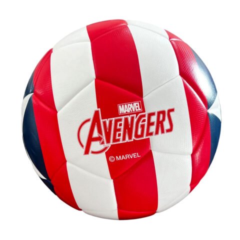 Joerex Captain American PU Soccer Ball Size 5 JMAB19042-T Red Blue White
