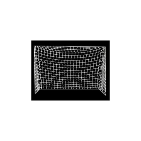 7 A Side Soccer Goal Net Pair 6 x 2 M Polypropylene
