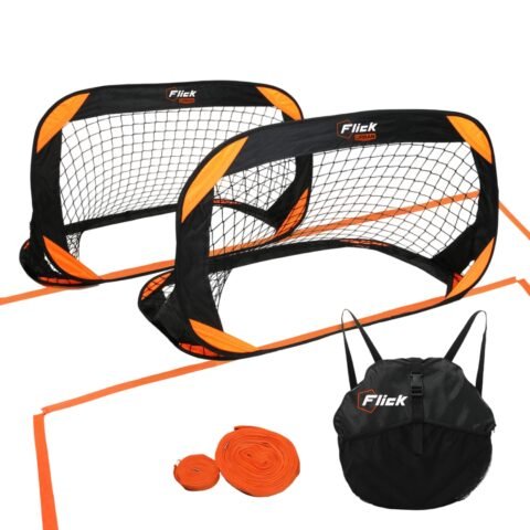 Flick FFU010 Urban Pitch Pack Portable Pop-Up Goal & Pitch Set 15060160-101