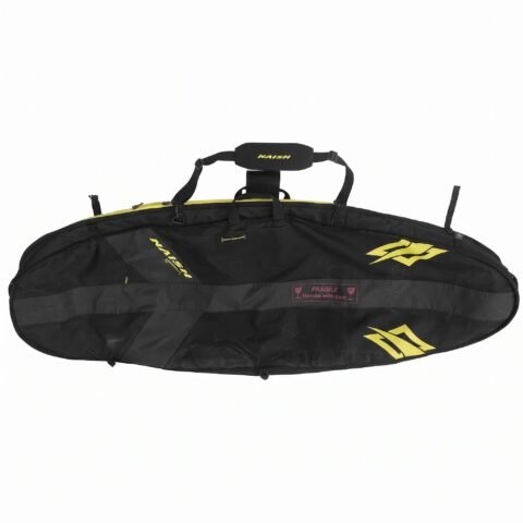 Naish 2+1 Surfboard Bag 2017 Black Yellow 6'2 Inch (191 cm) 17ST-KGSB602