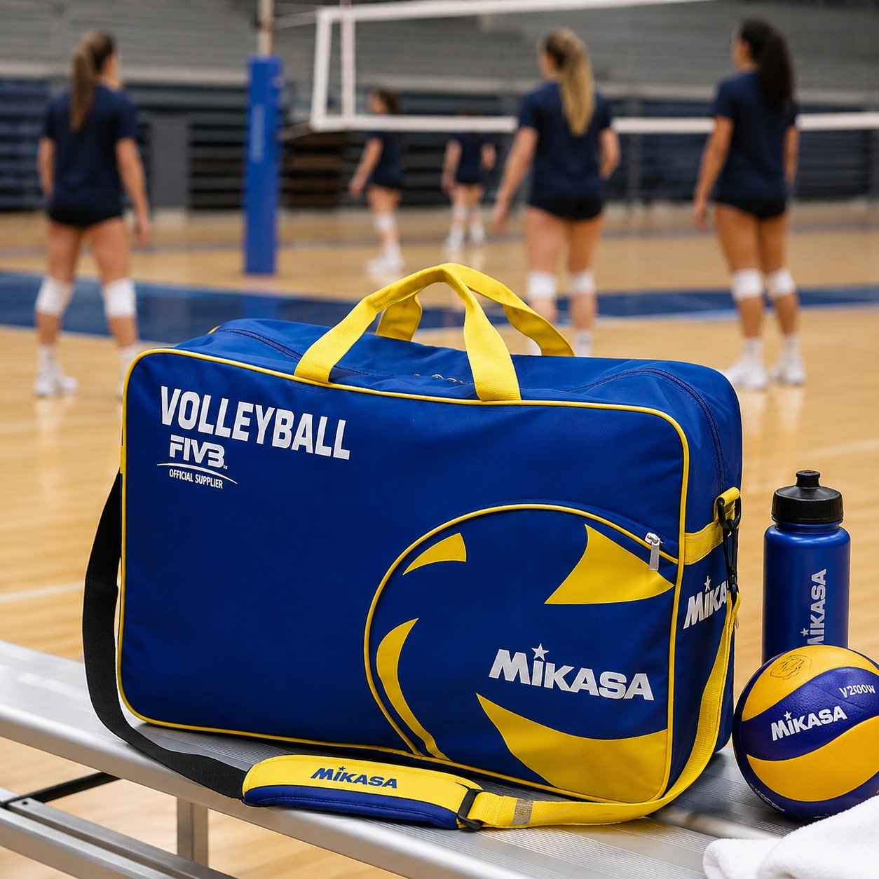 Mikasa Nylon Bag VL6B Blue 19120790-101 view 3
