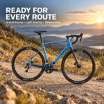 Fuji Jari 2.1 Road Bike Matte Denim Blue view 4