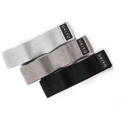Ukiyo The Fabric Bands Set of 3 2000-0019-BLK