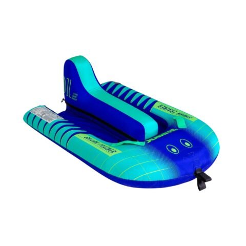Jobe Shark Trainer Towable Single Rider Teal Blue 1 Person 230125003