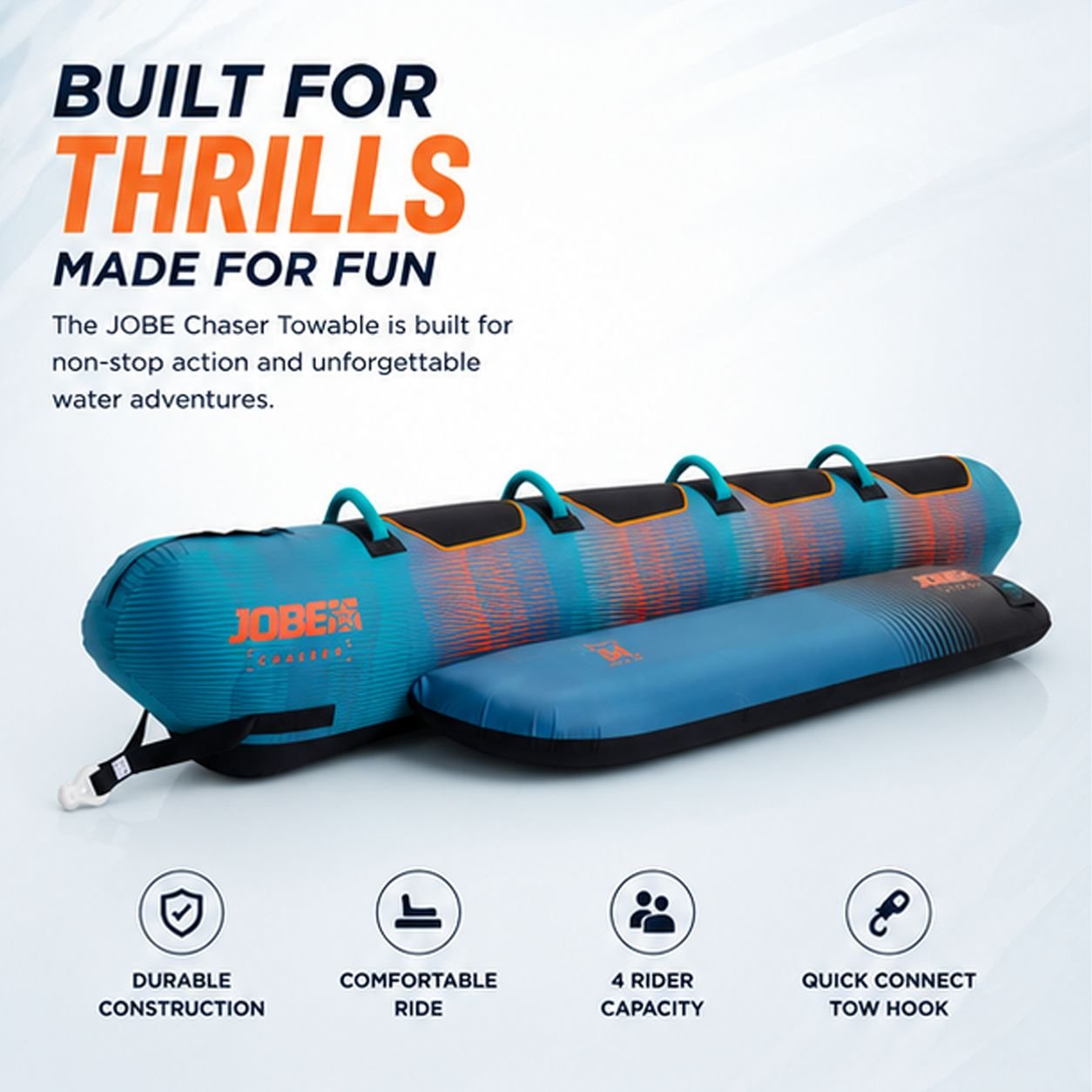 Jobe Chaser Inflatable Towable view 3