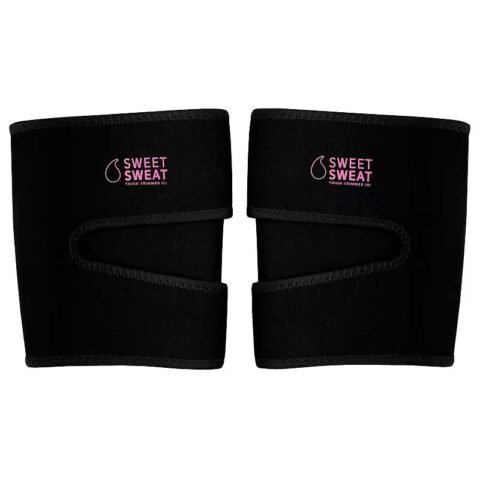 Sports Research Sweet Sweat Thigh Trimmers Black