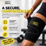 Sports Research Sweet Sweat Thigh Trimmers Pair view 4