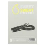Sports Research Sweet Sweat Speed Rope Black Adjustable 10 ft 23249090182 view 3