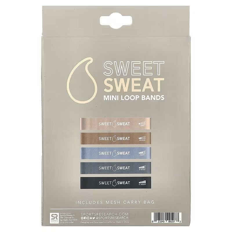 Sports Research Sweet Sweat Mini Loop Bands 5 Pack 23249091073 view 3