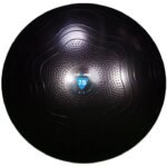 LivePro Anti-Burst Core-Fit Exercise Ball Black 75 cm 24010108-101