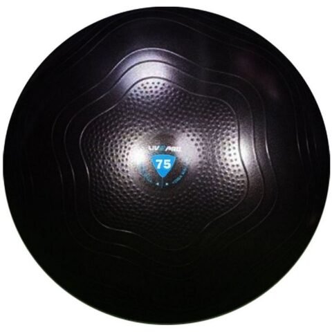 LivePro Anti-Burst Core-Fit Exercise Ball Black 75 cm 24010108-101