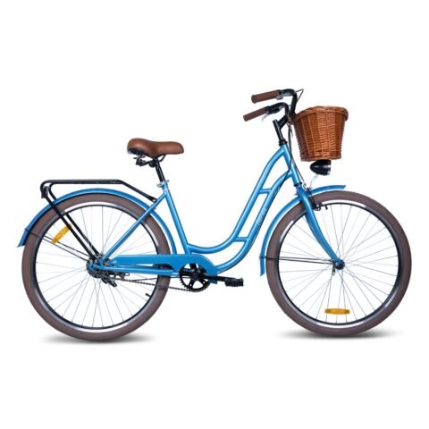 Mogoo Florida Cruiser City Bike 24 Inch Blue 24FLRDABLU