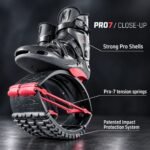 Kangoo Jumps PRO7 Rebound Boots Black Red view 4