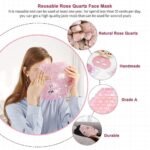 Red Fuzion Rose Quartz Gemstone Face Mask 302870 view 4
