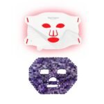 Red Fuzion Amethyst Gemstone Face Mask for Relaxation & Skin Rejuvenation 302870-B view 2