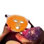 Red Fuzion Amethyst Gemstone Face Mask for Relaxation & Skin Rejuvenation 302870-B view 3