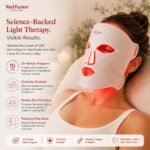 Red Fuzion LED Face Mask 302880 view 4