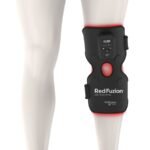 Red Fuzion LED Knee Wrap with Red & Infrared Light Therapy and Vibration Support 302881-K view 4