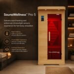 Sauna Wellness PRO 5 Infrared & Red Light Therapy Sauna view 2