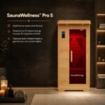 Sauna Wellness PRO 5 Infrared & Red Light Therapy Sauna view 3