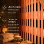 Sauna Wellness PRO 5 Infrared & Red Light Therapy Sauna view 4