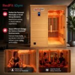 RedFit iGym iGym Infrared Sauna Fitness Room 310208-C view 4