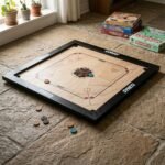 Synco Tournament-Grade Waterproof 42×42 Inch Full-Size Carrom Board 3117620224383 view 2