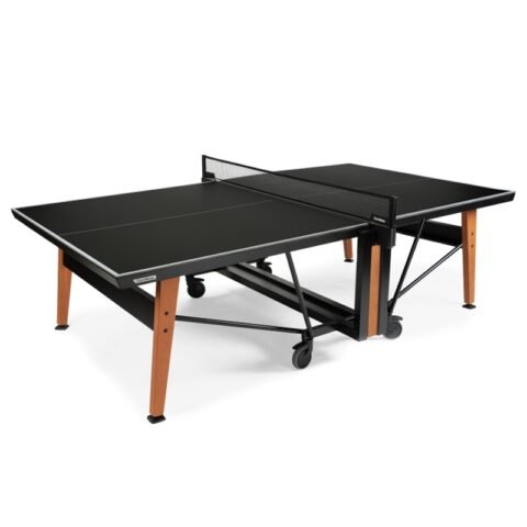 Cornilleau Origin Move Ping Pong Table -Black Panel with White Lines 8 mm HPL Playing Surface 3222761194058