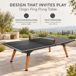 Cornilleau Origin Ping Pong Table Convertible White Frame Full size 3222761196038 view 2