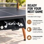 Cornilleau Origin Ping Pong Table Convertible White Frame Full size 3222761196038 view 4