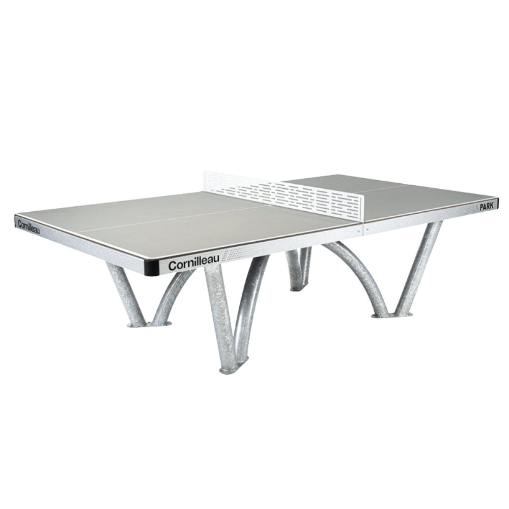 Cornilleau Park Outdoor Table Tennis Table All-Weather, Foldable, Professional Play Grey 3222761271582
