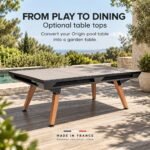 Cornilleau Origin Indoor & Outdoor Billiard Table Black 19 mm Mineral Slate 7 FT 3222762152408 view 3
