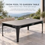 Cornilleau Hyphen 3-Piece Billiard Table Dinner Top view 4