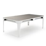 Cornilleau 3-Part Wood Finish Dinner Top for Hyphen Pool Table White 3222762591078 view 3