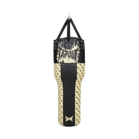 Tapout Artificial Leather Hook And Jab Bag -Black/Ecru 150cm 36040027-101