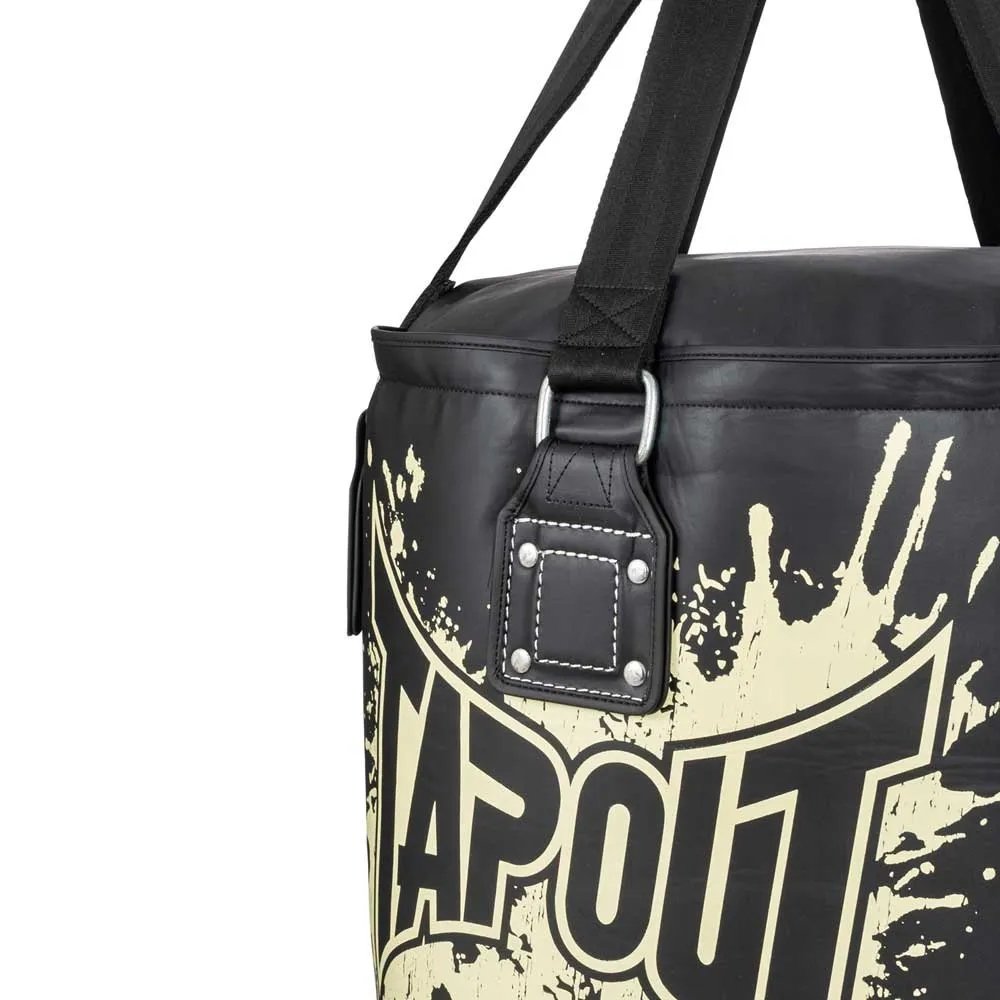 Tapout Artificial Leather Hook And Jab Bag -Black/Ecru 150cm 36040027-101 view 4