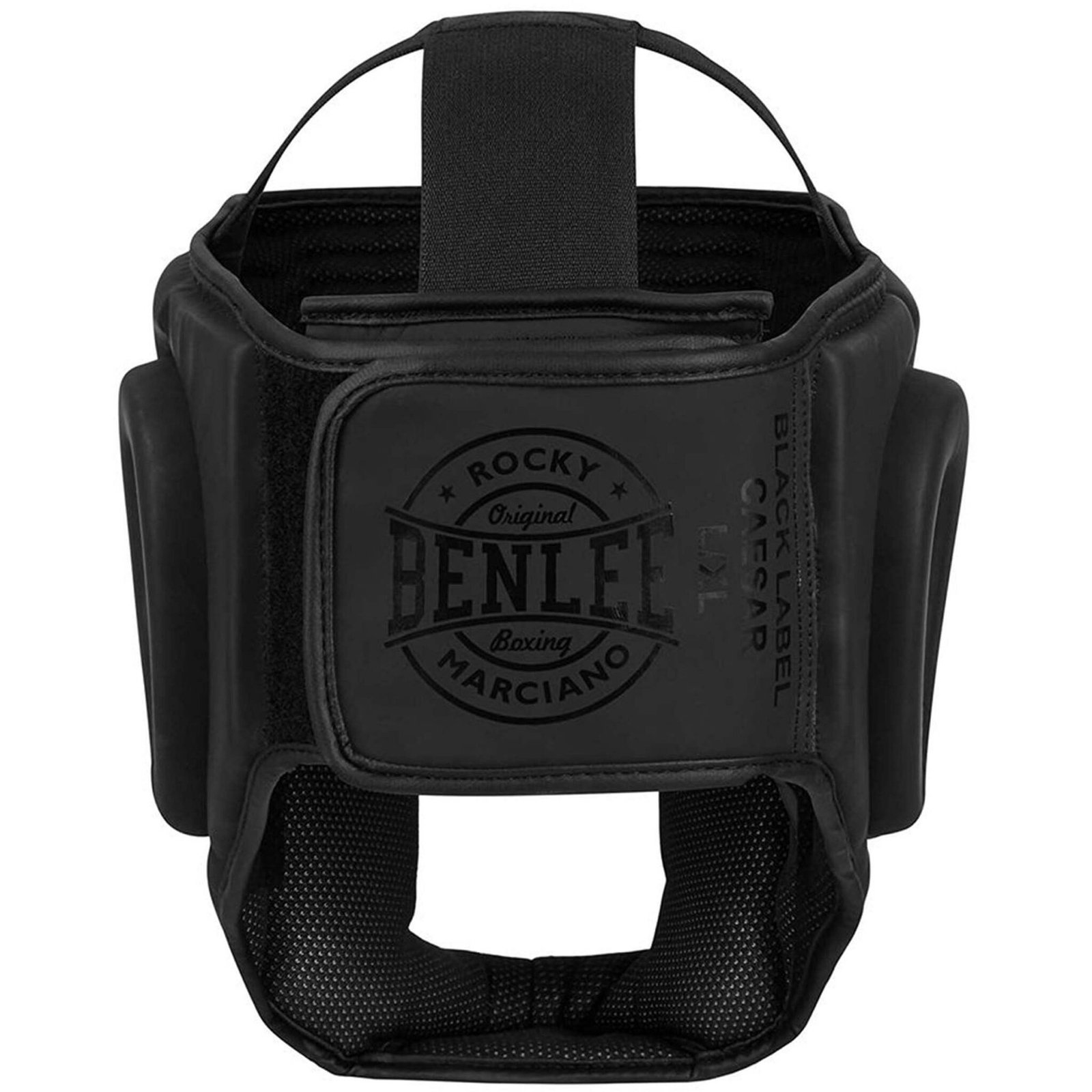 Benlee 199197/1000 Artificial Leather Boxing Head Guard Black 36100222-101 view 3