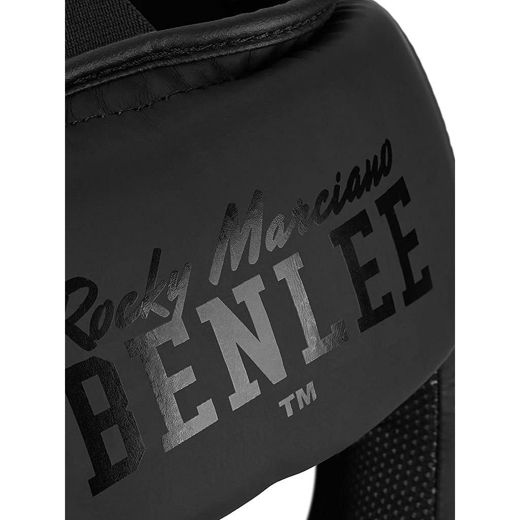 Benlee 199197/1000 Artificial Leather Boxing Head Guard Black 36100222-101 view 4
