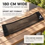 Cornilleau Sport Replacement Table Tennis Net Black Pin-Fit 180 cm 3824-900847 view 2