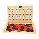 Dawson Sports Wooden Connect 4 Game -A Tabletop Strategy Board Game 40-204 view 2