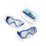 TA SPORT Junior Diving Mask 23C3281-JP Medium Blue/Silver - image 2