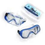 TA SPORT Junior Diving Mask 23C3281-JP Medium Blue/Silver - image 3