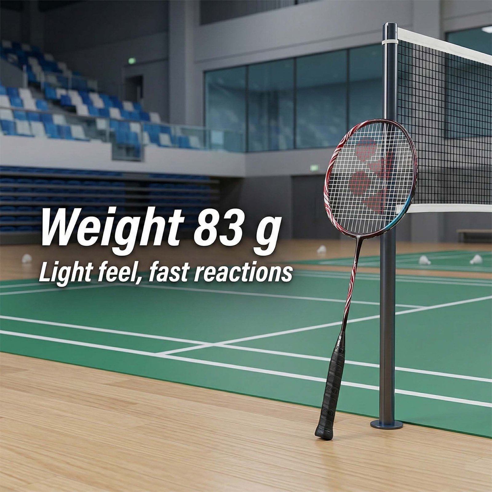 Yonex Astrox 100 Tour 4UG6 Badminton Racket -Kurnei 4550086963554 view 4
