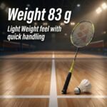 Yonex Arcsaber 7 Tour 4U5 Badminton Racket Grey/Yellow 4550468333463 view 4