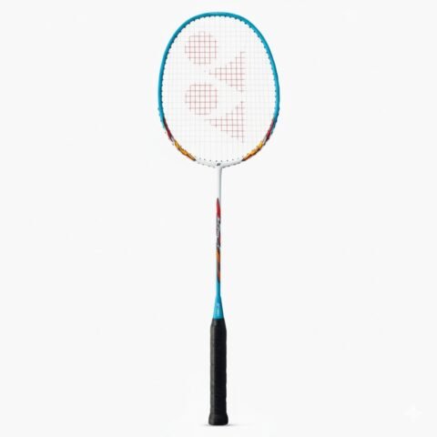 Yonex Muscle Power 5LT Badminton Racket White/Turquoise 4550468384939