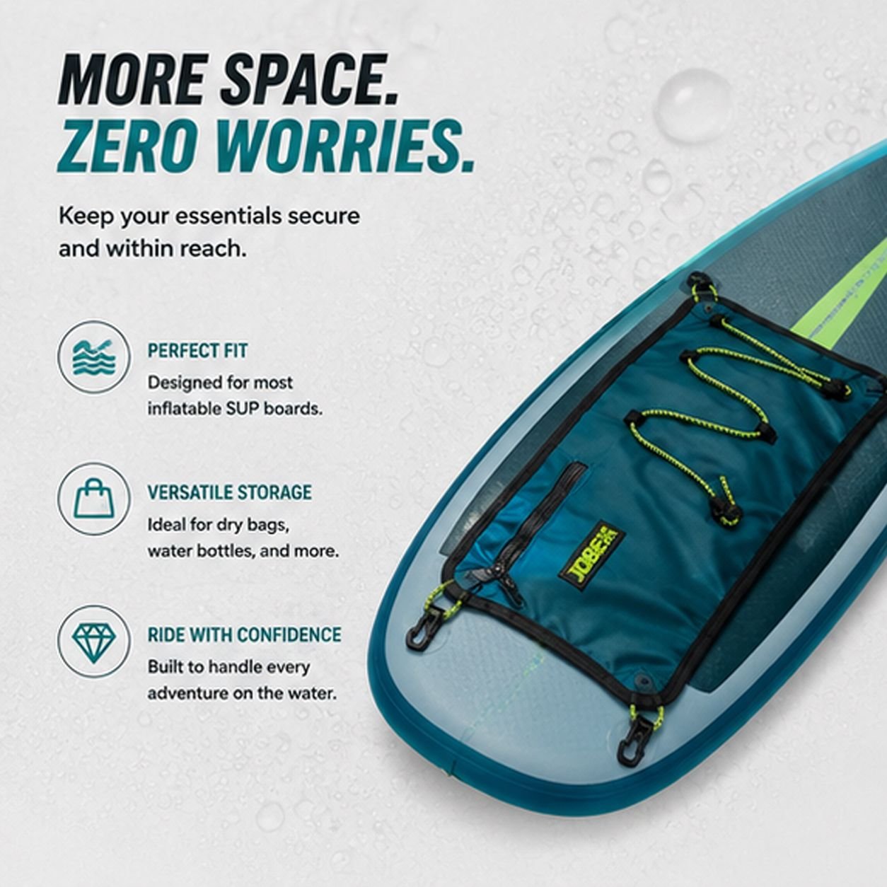 Jobe SUP Cargo Net Teal 480023006 view 4