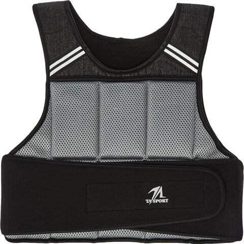 TA SPORT WEIGHT VEST XB9515 5KG BLACK AND GREY