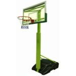 TA Sport Adjustable Basketball Post with Smooth Backboard Light Green 5010126 view 3