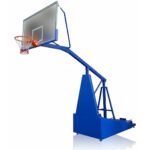 TA Sport PST Style Moveable Basketball Stand with Tempered Glass Backboard 5010161-BLUE view 3